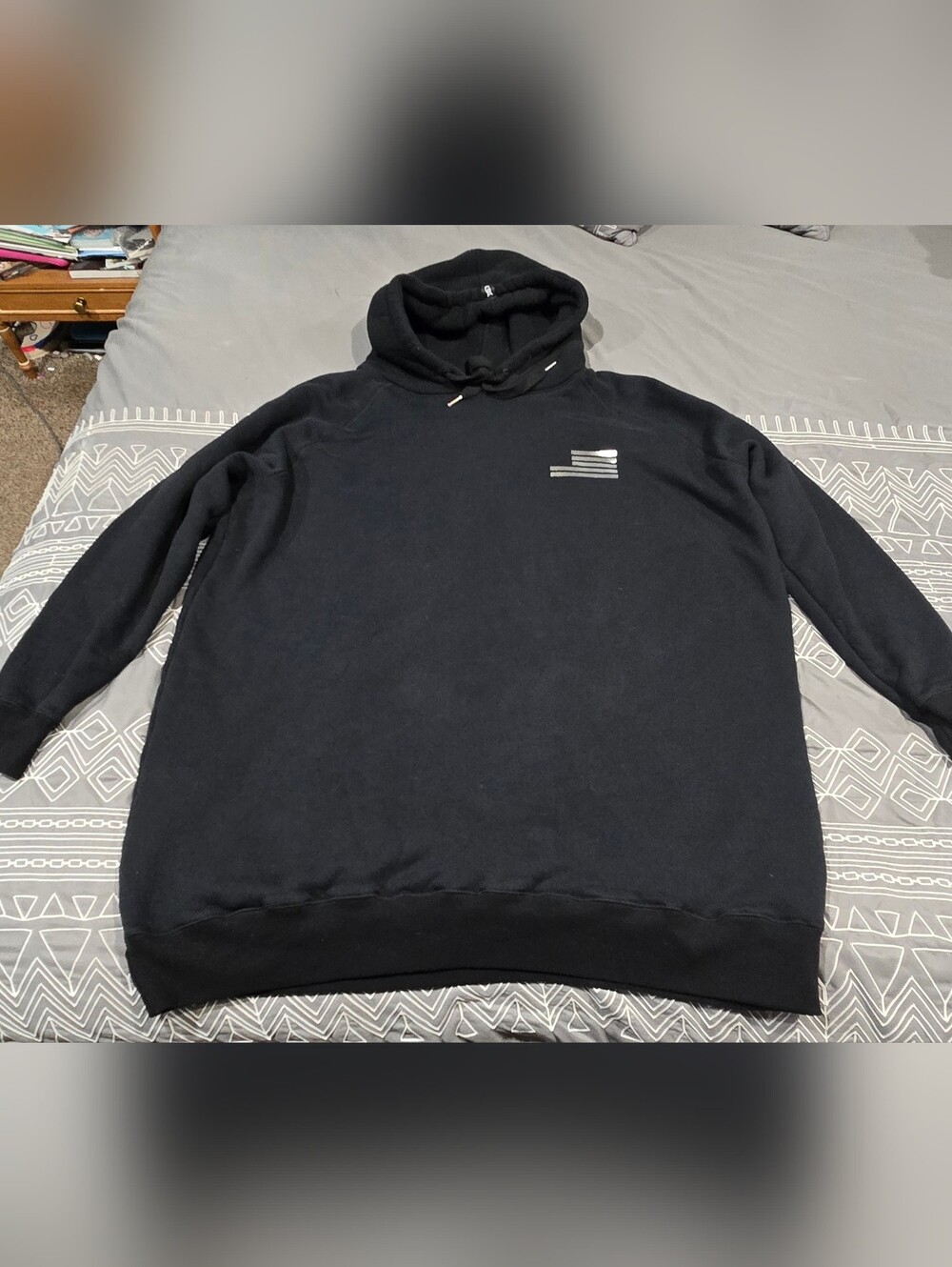 Good American Goodies Icon Oversized Logo Hoodie Size XL/XXL